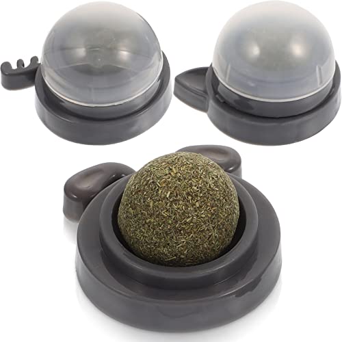 POPETPOP 3st Katzenminze Ballspielzeug Kätzchenspielzeug Katzenminze Wand Kätzchen Katzenminze Ball Katze Behandeln Ball Wand Katzenminze Ball Zuckerkugel Backenzahn Plastik Rotieren POPETPOP 3st Katzenminze Ballspielzeug Kätzchenspielzeug Katzenminze Wand Kätzchen Katzenminze Ball Katze Behandeln Ball Wand Katzenminze Ball Zuckerkugel Backenzahn Plastik Rotieren von POPETPOP