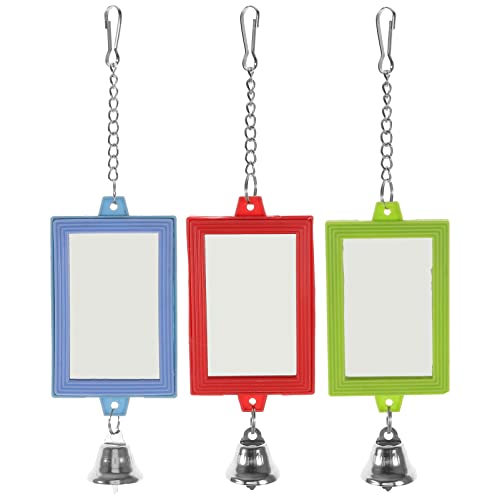 POPETPOP 3st Doppelseitiger Spielzeugspiegel Vogelkäfig Spiegel Wellensittichspielzeug Interaktives Papageienspielzeug Vogelkäfig Spielzeug Vogel Spiegel Lustiges Vögel Haustier Glas POPETPOP 3st Doppelseitiger Spielzeugspiegel Vogelkäfig Spiegel Wellensittichspielzeug Interaktives Papageienspielzeug Vogelkäfig Spielzeug Vogel Spiegel Lustiges Vögel Haustier Glas von POPETPOP