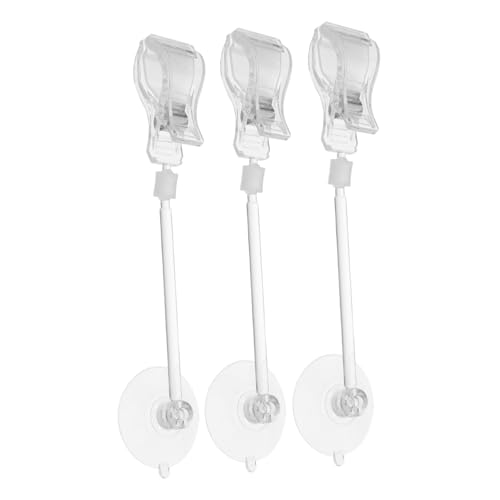 POPETPOP 3stücke Saugnapf-Clips Für Aquarium Robuste PVC- -Konstruktion Drehbar rutschfest Einfache Installation Werkzeug Zum Befestigen Von Futter Pflanzen Und Zubehör Im Tank POPETPOP 3stücke Saugnapf-Clips Für Aquarium Robuste PVC- -Konstruktion Drehbar rutschfest Einfache Installation Werkzeug Zum Befestigen Von Futter Pflanzen Und Zubehör Im Tank von POPETPOP