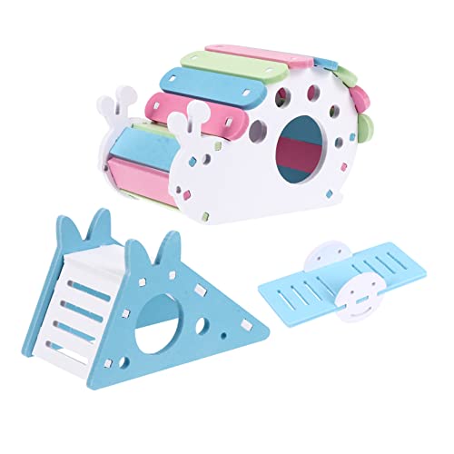 POPETPOP 3stücke Teiliges Hamsterversteck Mit Schaukel Spielhaus Und Nest Für Kleintiere Für Hamster Und Kleine Nager Fördert Spiel Und Rückzugsmöglichkeiten Und Beschäftigung POPETPOP 3stücke Teiliges Hamsterversteck Mit Schaukel Spielhaus Und Nest Für Kleintiere Für Hamster Und Kleine Nager Fördert Spiel Und Rückzugsmöglichkeiten Und Beschäftigung von POPETPOP