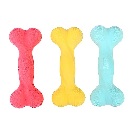POPETPOP 3stücke Hundebiss-Spielzeug Kau Und Spielzeug Für Zahnpflege Zufällige Farben Robust Und Langlebig Für Hunde Vermeidung Von Zerstörungsverhalten POPETPOP 3stücke Hundebiss-Spielzeug Kau Und Spielzeug Für Zahnpflege Zufällige Farben Robust Und Langlebig Für Hunde Vermeidung Von Zerstörungsverhalten von POPETPOP