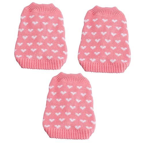 POPETPOP 3st Hunde-Body-Anzug Hunde Ostergeschenk Katzenpullover Hundejacke Partykleidung Für Haustiere Hundepullover Welpen-Overall Haustier-Overall Süßes Hundeoutfit Winterkleidung Körper POPETPOP 3st Hunde-Body-Anzug Hunde Ostergeschenk Katzenpullover Hundejacke Partykleidung Für Haustiere Hundepullover Welpen-Overall Haustier-Overall Süßes Hundeoutfit Winterkleidung Körper von POPETPOP