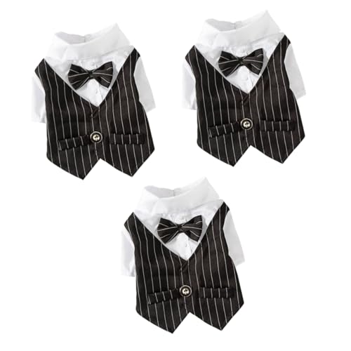 POPETPOP 3st Hundekostüme Für Kleine Hunde Hemd Kleidung Haustierparty Weihnachtsmann-Shirt Kleidung Für Haustierkostüme Business-Anzug-Hund Partykleidung Hunde-Smoking Mittlerer Hund Corgi POPETPOP 3st Hundekostüme Für Kleine Hunde Hemd Kleidung Haustierparty Weihnachtsmann-Shirt Kleidung Für Haustierkostüme Business-Anzug-Hund Partykleidung Hunde-Smoking Mittlerer Hund Corgi von POPETPOP