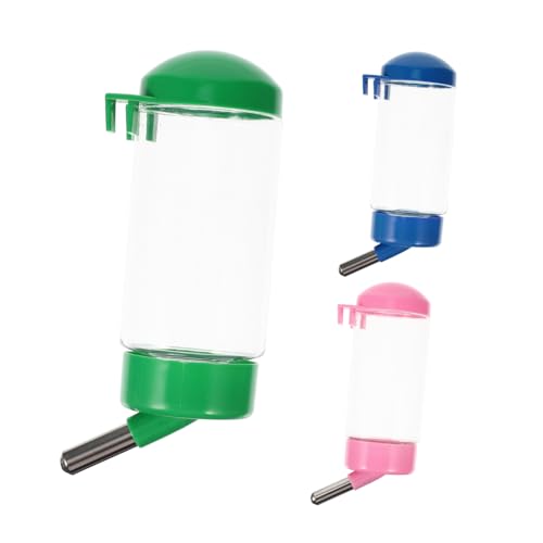 POPETPOP 3st Kaninchentrinker Hamsterhalter Hund Spender Wurf Wasser Futterstelle Für Kaninchen Küken Zwinger Käfig Futterautomat Für Haustiere Hase Träger Plastik POPETPOP 3st Kaninchentrinker Hamsterhalter Hund Spender Wurf Wasser Futterstelle Für Kaninchen Küken Zwinger Käfig Futterautomat Für Haustiere Hase Träger Plastik von POPETPOP