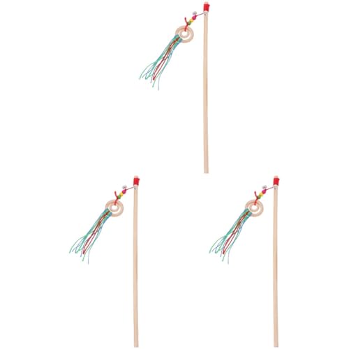 POPETPOP 3st Katzen-Teaser Kitten Interaktive Sticks Katze Fisch Spielzeug Kätzchen Neckendes Spielzeug Katzenspielzeug Aus Holz Selbstspielendes Katzenspielzeug Hölzern Feder Lipgloss POPETPOP 3st Katzen-Teaser Kitten Interaktive Sticks Katze Fisch Spielzeug Kätzchen Neckendes Spielzeug Katzenspielzeug Aus Holz Selbstspielendes Katzenspielzeug Hölzern Feder Lipgloss von POPETPOP