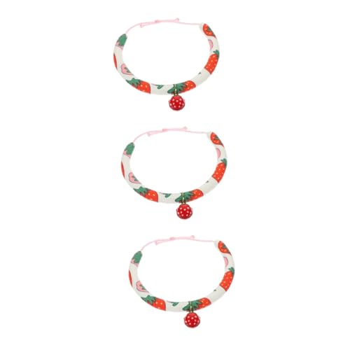 POPETPOP Obstdekor 3St Kragen im japanischen Stil abriebfestes Welpenhalsband Abreißhalsbänder für Haustier-Kätzchen- Wiederverwendbares Welpenhalsband Haustier Hund Zubehör POPETPOP Obstdekor 3St Kragen im japanischen Stil abriebfestes Welpenhalsband Abreißhalsbänder für Haustier-Kätzchen- Wiederverwendbares Welpenhalsband Haustier Hund Zubehör von POPETPOP