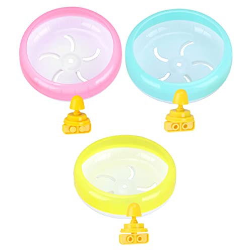 POPETPOP Hamster-laufrad-Set 3-teilig Leises Jogging-trainingsspielzeug Für Hamster Eichhörnchen Und Nachtgebrauch Zufällige POPETPOP Hamster-laufrad-Set 3-teilig Leises Jogging-trainingsspielzeug Für Hamster Eichhörnchen Und Nachtgebrauch Zufällige von POPETPOP