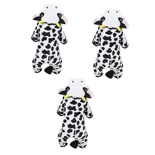POPETPOP 3st Warme Jacken Warme Kleidung Aus Haustierplüsch Halloween-hundekleidung Winterjacke Für Hunde Haustier-Kuh-Hoodie Haustier-Kuh-kostü Kuh Hundebett Welpe Strickwaren Warm Halten POPETPOP 3st Warme Jacken Warme Kleidung Aus Haustierplüsch Halloween-hundekleidung Winterjacke Für Hunde Haustier-Kuh-Hoodie Haustier-Kuh-kostü Kuh Hundebett Welpe Strickwaren Warm Halten von POPETPOP