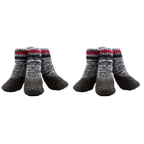 POPETPOP Hundesocken Gepolstert Hundesocken Outdoor 4 Paare Sockenschuhe Pfote Verdicken POPETPOP Hundesocken Gepolstert Hundesocken Outdoor 4 Paare Sockenschuhe Pfote Verdicken von POPETPOP