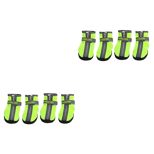 POPETPOP 4 Paar Hunde rutschfest rutschfest Outdoor-Schutzschuhe Schutzstreifen Laufen Und Hunde- -Reißverschluss Innen-Slip-Schneeschuhe Stiefel Outdoor-Größe Schneegummi POPETPOP 4 Paar Hunde rutschfest rutschfest Outdoor-Schutzschuhe Schutzstreifen Laufen Und Hunde- -Reißverschluss Innen-Slip-Schneeschuhe Stiefel Outdoor-Größe Schneegummi von POPETPOP