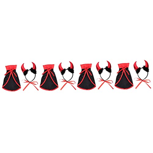 POPETPOP 4 Sätze Halloween-umhang Lustige Hundekleidung Halloween-katzenkostüm Halloween-welpenkostüm Ghost Festival Hundeumhang Haustier Umhang Haustier-umhang Katzenecke Cosplay Polyester POPETPOP 4 Sätze Halloween-umhang Lustige Hundekleidung Halloween-katzenkostüm Halloween-welpenkostüm Ghost Festival Hundeumhang Haustier Umhang Haustier-umhang Katzenecke Cosplay Polyester von POPETPOP