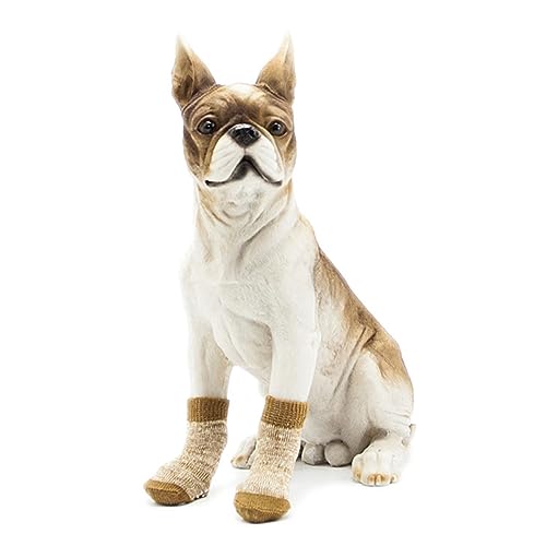 POPETPOP 4 Stück Anti Rutsch Socken Für Hunde Pfotensocken Schutz Weiche Hundesocken Für Die Fellpflege Im Innenbereich Haustiersocken Schoner Warme Socken Hundezubehör – POPETPOP 4 Stück Anti Rutsch Socken Für Hunde Pfotensocken Schutz Weiche Hundesocken Für Die Fellpflege Im Innenbereich Haustiersocken Schoner Warme Socken Hundezubehör – von POPETPOP