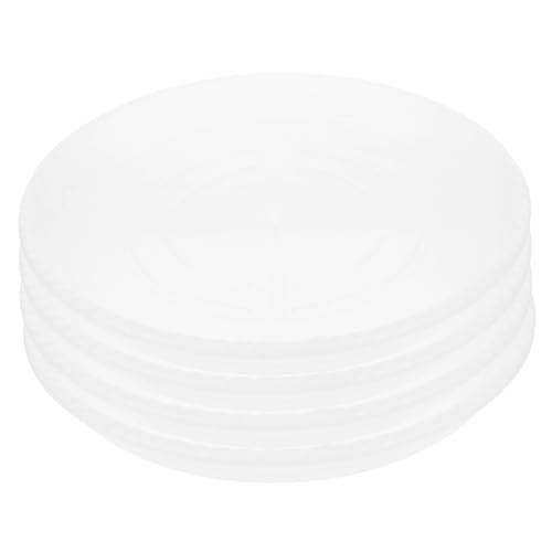 POPETPOP 4stücke Transparente Blumentopfuntersetzer Runde Pflanzenschalen Für Und Außenbereich Robuste Wasserschalen Für Pflanzenpflege Multifunktionale Verwendung Als Vogelbad von POPETPOP