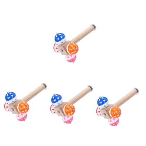POPETPOP 4 Stück Drehbarer Glockenständer Stock Sittichkäfig Sitzstange Papageiensitzstange Spielzeug Sittich Sitzstange Spielzeug Vogelsitzstangen Für Käfig Sittichkäfig Zubehör POPETPOP 4 Stück Drehbarer Glockenständer Stock Sittichkäfig Sitzstange Papageiensitzstange Spielzeug Sittich Sitzstange Spielzeug Vogelsitzstangen Für Käfig Sittichkäfig Zubehör von POPETPOP