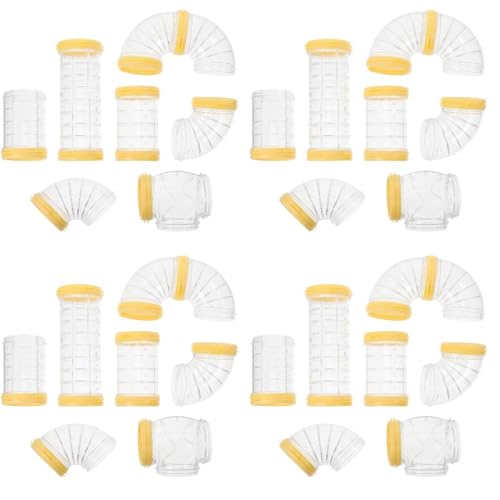 POPETPOP Hamster Rohrverbinder 4 Stück Hamstertunnel für Hamsterr?hren Hamstertunnel Hamstertunnel R?hrenk?fig Hamsterr?hren POPETPOP Hamster Rohrverbinder 4 Stück Hamstertunnel für Hamsterr?hren Hamstertunnel Hamstertunnel R?hrenk?fig Hamsterr?hren von POPETPOP