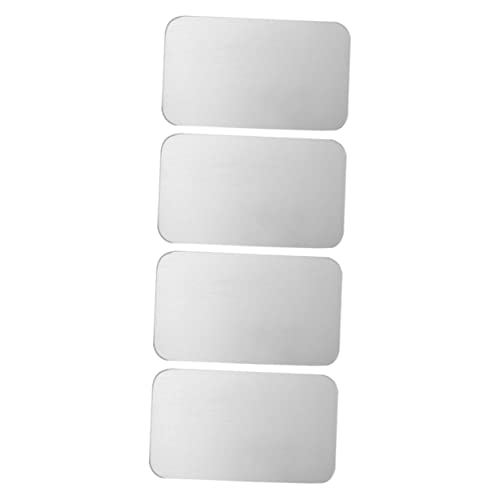 POPETPOP 4 Stück Aluminiumplatte Zur Kühlung Von Haustieren Hamster Eisbett Eisunterlage Für Kleine Haustiere Sommer Kühlmatte Kaninchen-kühlkissen Kaninchen-PIPI-Pads Windel Chinchilla POPETPOP 4 Stück Aluminiumplatte Zur Kühlung Von Haustieren Hamster Eisbett Eisunterlage Für Kleine Haustiere Sommer Kühlmatte Kaninchen-kühlkissen Kaninchen-PIPI-Pads Windel Chinchilla von POPETPOP