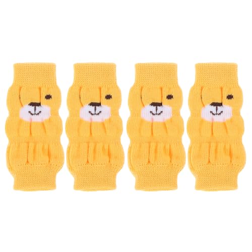 POPETPOP 4stücke Hundebeinwärmer Für Haustiere Anti-rutsch Hundebeinsocken Schnee Und EIS Schützt Die Beine Ihres Hundes von POPETPOP
