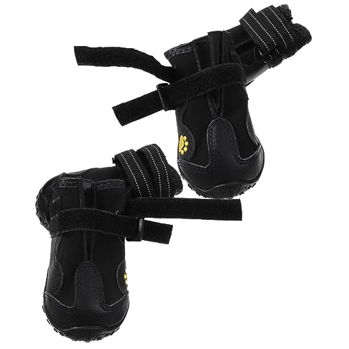 POPETPOP Hundestiefel - 4 Stück Hundeschuhe Mit Weichen Sohlen Größe 5 Für Outdoor-aktivitäten POPETPOP Hundestiefel - 4 Stück Hundeschuhe Mit Weichen Sohlen Größe 5 Für Outdoor-aktivitäten von POPETPOP