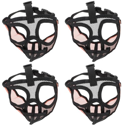 POPETPOP 4 Stück Haustier-mundmasken Weicher Netzmaulkorb Mesh-hundemaske Anti-Bell-Masken Weicher Maulkorb Für Haustiere Hundemasken Für Hunde Schnauze Sanft PVC Großer Hund POPETPOP 4 Stück Haustier-mundmasken Weicher Netzmaulkorb Mesh-hundemaske Anti-Bell-Masken Weicher Maulkorb Für Haustiere Hundemasken Für Hunde Schnauze Sanft PVC Großer Hund von POPETPOP