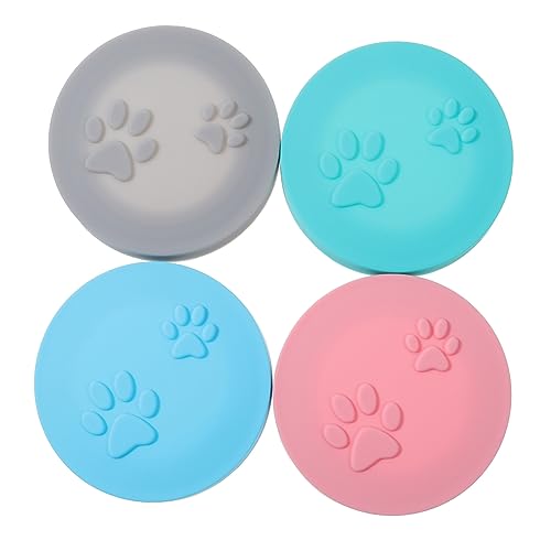 POPETPOP Versiegelbare Deckel Für Haustierdosen 4er-Pack Silikondeckel Für Nassfutterspender Katzen- Und Hundefutterdosenabdeckungen Geruchshemmend Spülmaschinenfest POPETPOP Versiegelbare Deckel Für Haustierdosen 4er-Pack Silikondeckel Für Nassfutterspender Katzen- Und Hundefutterdosenabdeckungen Geruchshemmend Spülmaschinenfest von POPETPOP