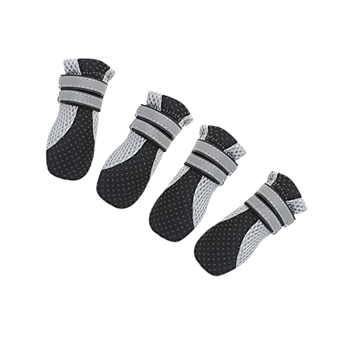 POPETPOP 4 Stück Hunde Katzen Haustiere Stiefel wasserdichte Stiefel Für Haustiere wasserdichte Hundestiefel Hundeschuhe Black POPETPOP 4 Stück Hunde Katzen Haustiere Stiefel wasserdichte Stiefel Für Haustiere wasserdichte Hundestiefel Hundeschuhe Black von POPETPOP