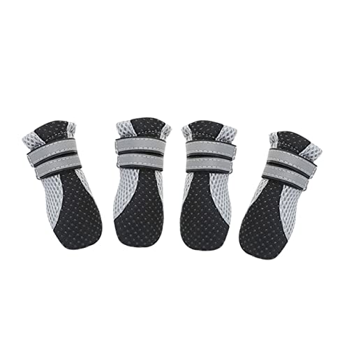 POPETPOP 4 Stück Hundeschuhe Hunde Katzen Haustiere Stiefel wasserdichte Stiefel für Haustiere Dog Shoes wasserdichte hundestiefel Black POPETPOP 4 Stück Hundeschuhe Hunde Katzen Haustiere Stiefel wasserdichte Stiefel für Haustiere Dog Shoes wasserdichte hundestiefel Black von POPETPOP