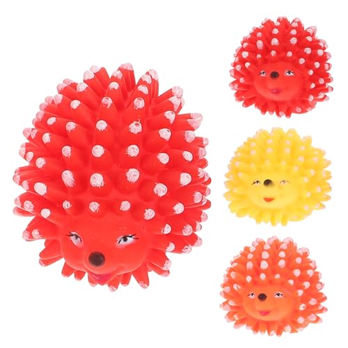 POPETPOP 4 Stück Igel Kätzchenspielzeug Für Wohnungskatzen Quietscher Quietschender Hund Interaktives Apportierspielzeug Haustier Interaktiver Hund Katzenspielzeug Vinyl POPETPOP 4 Stück Igel Kätzchenspielzeug Für Wohnungskatzen Quietscher Quietschender Hund Interaktives Apportierspielzeug Haustier Interaktiver Hund Katzenspielzeug Vinyl von POPETPOP