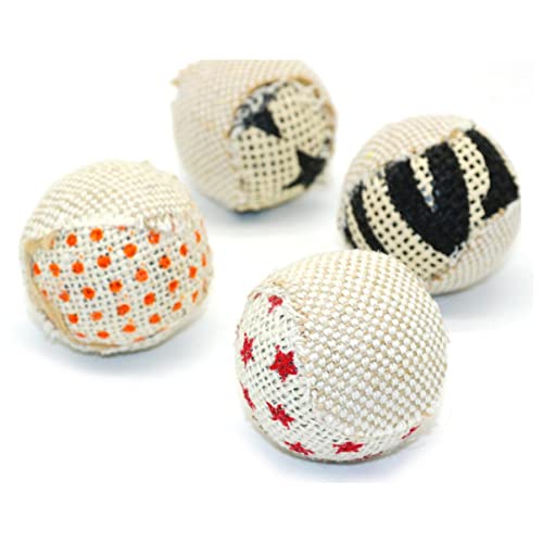 POPETPOP 5cm Katzen-/kätzchen-kratzspielzeug-Set Kätzchen-kratzbrett Einfach Zu Verwendender Canvas-spaß Sicher für Katzen von POPETPOP