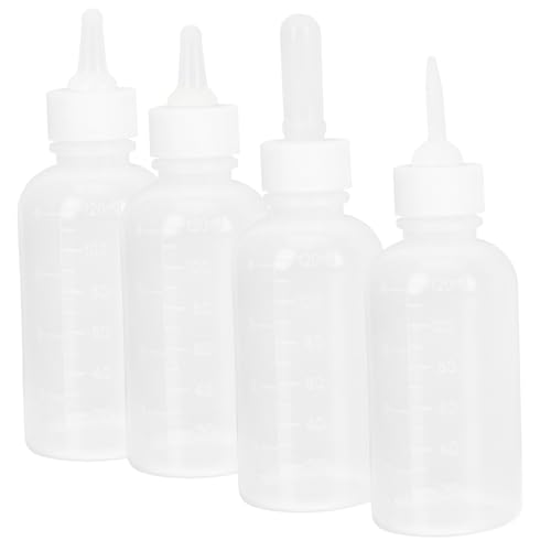 POPETPOP 4stücke Katzenmilch Flasche Reusable Stillflasche Für Haustiere Milchflaschen Tierfütterungsflasche Kleine Milchflasche Für Welpen Kätzchen Hamster Kaninchen Lämmern Und Andere Kle POPETPOP 4stücke Katzenmilch Flasche Reusable Stillflasche Für Haustiere Milchflaschen Tierfütterungsflasche Kleine Milchflasche Für Welpen Kätzchen Hamster Kaninchen Lämmern Und Andere Kle von POPETPOP