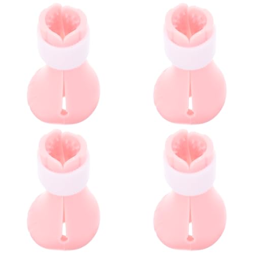 POPETPOP 4 Stück Katzenfüße Kratzen Kratzer Katzen krallenschutz Katzen Schuhe Katzenpfotenschutz für Teppiche cat Footwear Katzenstiefel für die Fellpflege Schuhe für Katzen Kieselgel Rosa POPETPOP 4 Stück Katzenfüße Kratzen Kratzer Katzen krallenschutz Katzen Schuhe Katzenpfotenschutz für Teppiche cat Footwear Katzenstiefel für die Fellpflege Schuhe für Katzen Kieselgel Rosa von POPETPOP