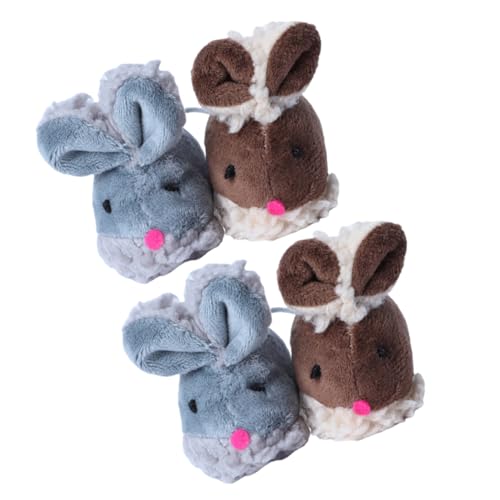 POPETPOP 4stücke Interaktives Katzenspielzeug Maus Form Kauspielzeug Für Katzen Beißspielzeug Für Kätzchen Katzenmausspielzeug Zum Kratzen Und Zerren Beschäftigungsspielzeug Für POPETPOP 4stücke Interaktives Katzenspielzeug Maus Form Kauspielzeug Für Katzen Beißspielzeug Für Kätzchen Katzenmausspielzeug Zum Kratzen Und Zerren Beschäftigungsspielzeug Für von POPETPOP