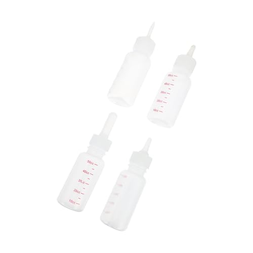 POPETPOP 4 Stück PET-Flasche pet Flaschen pet Supplies Hundewelpenflasche Tierpflegeprodukte Katzenwelpenflasche Haustier Katzenmilch Flaschen zum Füttern von Hunden Hundefutter Kieselgel POPETPOP 4 Stück PET-Flasche pet Flaschen pet Supplies Hundewelpenflasche Tierpflegeprodukte Katzenwelpenflasche Haustier Katzenmilch Flaschen zum Füttern von Hunden Hundefutter Kieselgel von POPETPOP
