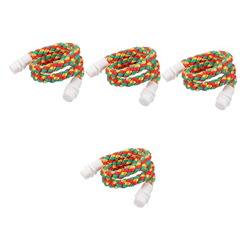 POPETPOP 4 Stücke Attraktive Form Vogel Spielzeug Papagei Spielzeug Für Käfig Sicher Dekorative Baumwolle Seil POPETPOP 4 Stücke Attraktive Form Vogel Spielzeug Papagei Spielzeug Für Käfig Sicher Dekorative Baumwolle Seil von POPETPOP