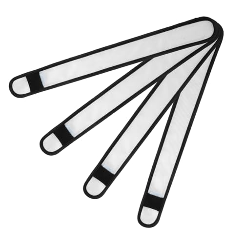 POPETPOP 4 Stück Pferde-Leggings Mit Knöchelriemen Ausrüstung Beleuchtung Pferdebeinband Beine Zubehör Nachtsicherheitsgurt Wickeln Beinwärmer Für Pferde Groß Stoff Weiß POPETPOP 4 Stück Pferde-Leggings Mit Knöchelriemen Ausrüstung Beleuchtung Pferdebeinband Beine Zubehör Nachtsicherheitsgurt Wickeln Beinwärmer Für Pferde Groß Stoff Weiß von POPETPOP