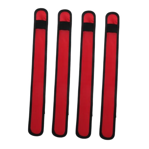 POPETPOP 4 Stück Pferde-Leggings Mit Knöchelriemen Led-beleuchtetes Pferdebeinband Schützend Reiter Nachtsicherheitsgurt Bewachen Umfang Beine Schutz Gürtel Glühen Rot Stoff POPETPOP 4 Stück Pferde-Leggings Mit Knöchelriemen Led-beleuchtetes Pferdebeinband Schützend Reiter Nachtsicherheitsgurt Bewachen Umfang Beine Schutz Gürtel Glühen Rot Stoff von POPETPOP