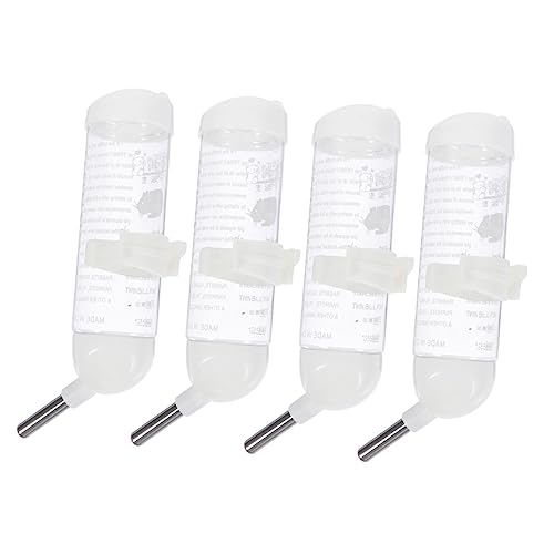 POPETPOP 4 Stück Rolle Trinkbrunnen Für Hamster Futterautomat Für Kaninchen Futterautomat Für Hamsterkäfige Zubehör Für Kleintierkäfige Igel Liefert Gewidmet Weiß Meerschweinchen Plastik POPETPOP 4 Stück Rolle Trinkbrunnen Für Hamster Futterautomat Für Kaninchen Futterautomat Für Hamsterkäfige Zubehör Für Kleintierkäfige Igel Liefert Gewidmet Weiß Meerschweinchen Plastik von POPETPOP