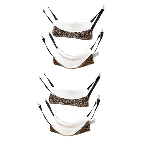 POPETPOP 4 Stück Hamster Hängematte Winter-kätzchen-hängematte Haustierkäfig-hängematte Fensterhängematte Für Katzen Warmes Schaukelspielbett Plüsch Kleines Haustier Perlmutt 35 c POPETPOP 4 Stück Hamster Hängematte Winter-kätzchen-hängematte Haustierkäfig-hängematte Fensterhängematte Für Katzen Warmes Schaukelspielbett Plüsch Kleines Haustier Perlmutt 35 c von POPETPOP