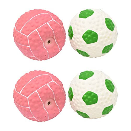 POPETPOP 4 Stück Spielzeugball Ball Spielen Hundespielzeug Quietschende Spielzeuge Für Hunde Latexbälle Für Hunde Kauspielzeug Für Hunde Kleine Hundebälle Trainingsball Haustier Emulsion POPETPOP 4 Stück Spielzeugball Ball Spielen Hundespielzeug Quietschende Spielzeuge Für Hunde Latexbälle Für Hunde Kauspielzeug Für Hunde Kleine Hundebälle Trainingsball Haustier Emulsion von POPETPOP