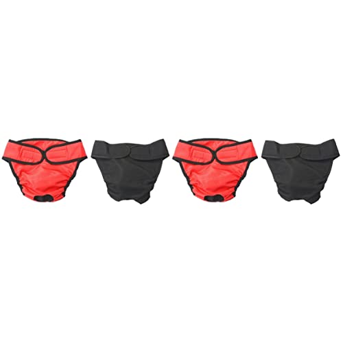 POPETPOP 4 Stück Hygieneunterwäsche Für Hunde Bauchwickel Für Hunde Hundekleidung Katzenkleidung Kleine Hundeunterwäsche Einweg-PIPI-pad Weibliche Hundehose Welpenwindel Wasserdicht Windeln POPETPOP 4 Stück Hygieneunterwäsche Für Hunde Bauchwickel Für Hunde Hundekleidung Katzenkleidung Kleine Hundeunterwäsche Einweg-PIPI-pad Weibliche Hundehose Welpenwindel Wasserdicht Windeln von POPETPOP