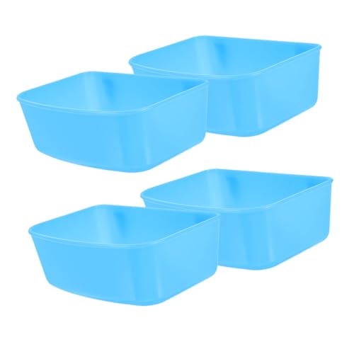 POPETPOP 4stücke Teiliges Papagei Futter Und Wassernäpfe Wiederverwendbare Kunststoffschalen Für Vögel Hängende Futterspender Für Kleine Haustiere Für Käfige Und Volieren von POPETPOP