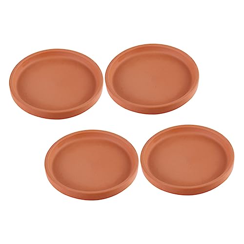 POPETPOP 4stücke Blumentöpfe Untersetzer wasserdichte Pflanzenteller Für Drinnen Für Blumen Und Pflanzen Schützt Böden Vor Wasser Und Schmutz von POPETPOP