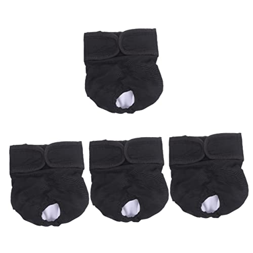 POPETPOP 4 Stücke Welpen Windel Hose Hund Hose Für Männliche Hunde Bequeme Passform Leck-für Hund Periode Höschen POPETPOP 4 Stücke Welpen Windel Hose Hund Hose Für Männliche Hunde Bequeme Passform Leck-für Hund Periode Höschen von POPETPOP