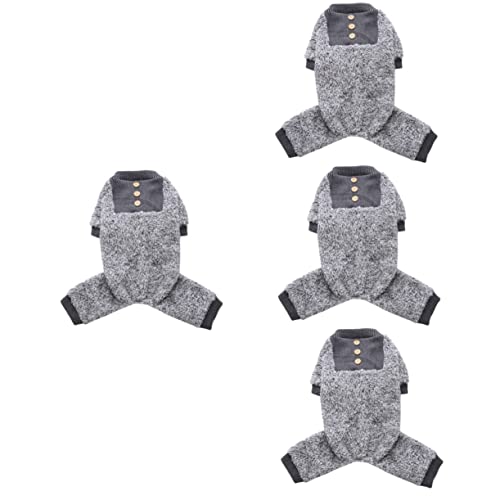 POPETPOP 4 Stücke Dekorative Welpen Kleidungsstück Haustier Kleidung Für Hunde Hunde Mantel Entzückende Welpen Pyjamas Haushalt Hund Kleidung POPETPOP 4 Stücke Dekorative Welpen Kleidungsstück Haustier Kleidung Für Hunde Hunde Mantel Entzückende Welpen Pyjamas Haushalt Hund Kleidung von POPETPOP