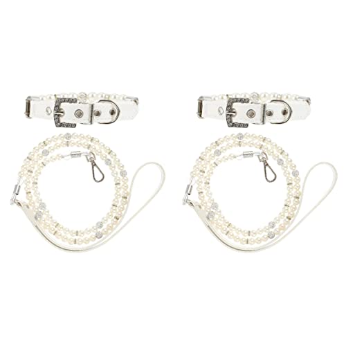 POPETPOP 4-teiliges Verstellbares Hundeset Mit Welpenhalsband Und Modischem Hundeschmuck Für Den Alltag Und Besondere Anlässe POPETPOP 4-teiliges Verstellbares Hundeset Mit Welpenhalsband Und Modischem Hundeschmuck Für Den Alltag Und Besondere Anlässe von POPETPOP