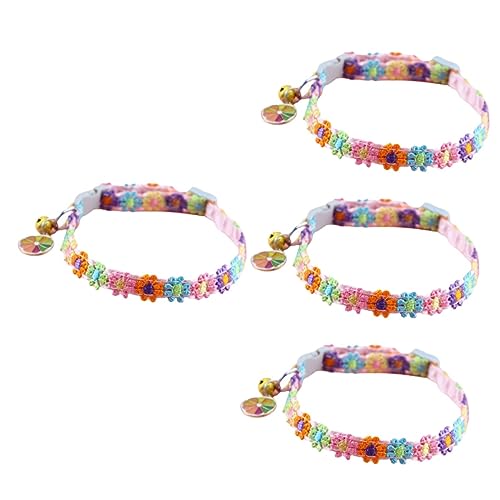 POPETPOP 4-Teiliges Halsband Mit Spitzenbesatz Für Welpen Outdoor-Dekoration Zartes Kätzchenhalsband Spitzenblumenhalsband Bezauberndes Hundehalsband Kätzchenhalsbänder Hübsches POPETPOP 4-Teiliges Halsband Mit Spitzenbesatz Für Welpen Outdoor-Dekoration Zartes Kätzchenhalsband Spitzenblumenhalsband Bezauberndes Hundehalsband Kätzchenhalsbänder Hübsches von POPETPOP