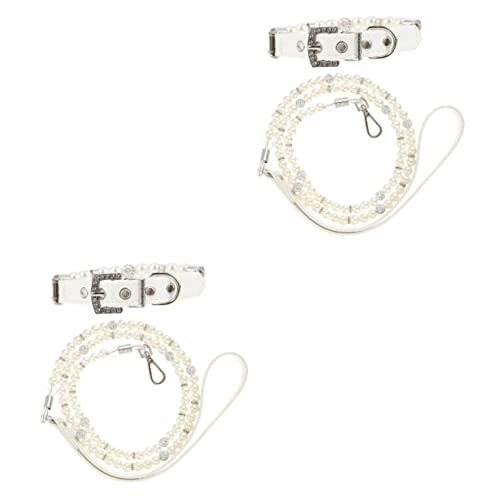 POPETPOP 4 Stück Haustierhalsband Halsbekleidung Mit Hundeperlen Perlenhalsband Sicherheitshalsband Für Hunde Sicherheitshalsband Für Haustiere Hund Perlen Leine Kätzchen Pu POPETPOP 4 Stück Haustierhalsband Halsbekleidung Mit Hundeperlen Perlenhalsband Sicherheitshalsband Für Hunde Sicherheitshalsband Für Haustiere Hund Perlen Leine Kätzchen Pu von POPETPOP