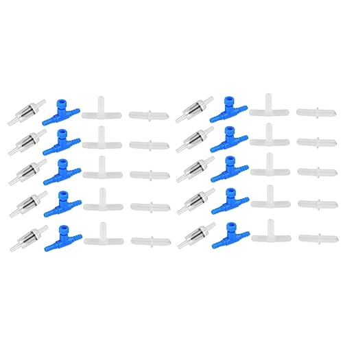 POPETPOP 2sets Aquarium Zubehör Pumpe Air Splitter Fisch Control Robusten Kunststoff Einfache Installation 20 Stücke * 2 POPETPOP 2sets Aquarium Zubehör Pumpe Air Splitter Fisch Control Robusten Kunststoff Einfache Installation 20 Stücke * 2 von POPETPOP