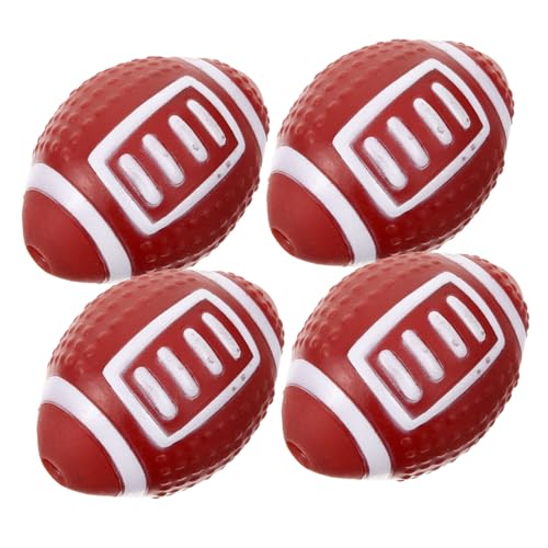 POPETPOP 4stücke Interaktive Squeaky Hundespielzeuge Robust Und Sicher Zum Kauen Spielen Und Trainieren Für Hunde Aller Sportliche Rugby-bälle Aus Hochwertigem Material POPETPOP 4stücke Interaktive Squeaky Hundespielzeuge Robust Und Sicher Zum Kauen Spielen Und Trainieren Für Hunde Aller Sportliche Rugby-bälle Aus Hochwertigem Material von POPETPOP