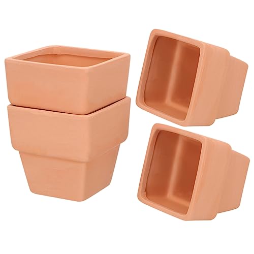 POPETPOP 4er-Pack Rote Blumentöpfe Aus Keramik Pflanzentöpfe Für Den Innenbereich Für Blumentöpfe Balkon-blumentöpfe Rote Keramik Bastel-blumentöpfe Pflanzenhalter Für Zuhause POPETPOP 4er-Pack Rote Blumentöpfe Aus Keramik Pflanzentöpfe Für Den Innenbereich Für Blumentöpfe Balkon-blumentöpfe Rote Keramik Bastel-blumentöpfe Pflanzenhalter Für Zuhause von POPETPOP