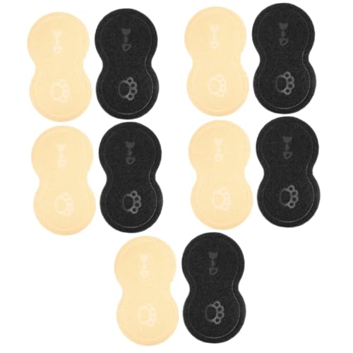 POPETPOP 5 Sätze Katzenstreu Matte Katzenstreumatten Fußmatten Für Haustierstreu Katzenfuttermatte Katzentoilette Groß Jumbo-katzenstreumatte Haustiernapf Katzensachen PVC 2 Stück * 5 POPETPOP 5 Sätze Katzenstreu Matte Katzenstreumatten Fußmatten Für Haustierstreu Katzenfuttermatte Katzentoilette Groß Jumbo-katzenstreumatte Haustiernapf Katzensachen PVC 2 Stück * 5 von POPETPOP
